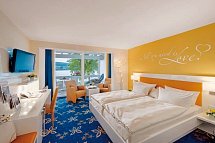 Hotel HOERI am Bodensee - Wohnbeispiel Doppelzimmer Komfort Seeseite (Zimmercodierung DF2)