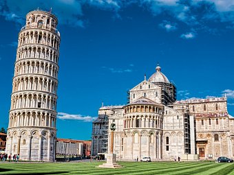 Autotour von Kultur zum Genuss in der Toskana - Platz der Wunder in Pisa