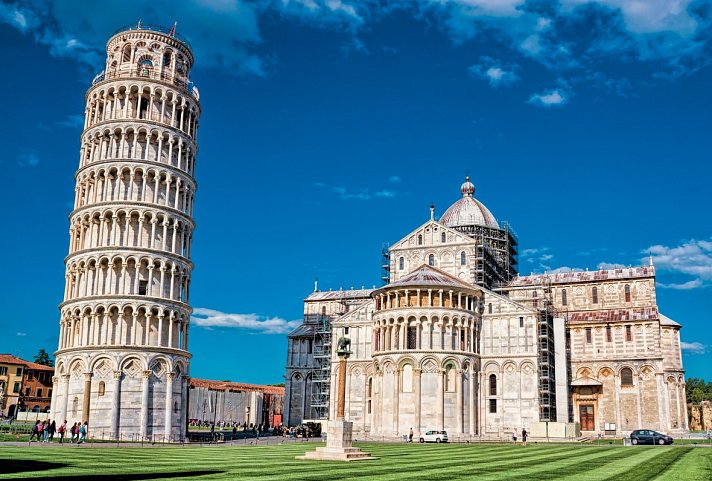 Autotour von Kultur zum Genuss in der Toskana - Platz der Wunder in Pisa