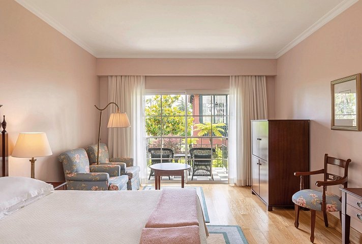 Quinta Jardins do Lago - Wohnbeispiel Doppelzimmer Gartenblick (Zimmercodierung DBG)