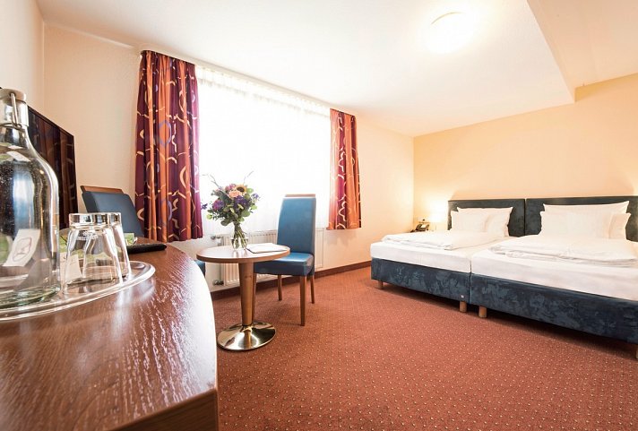 Hotel Traube Rüdesheim - Doppelzimmer (Zimmercodierung DB1)