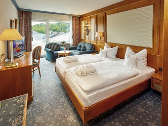 Göbel's Landhotel Willingen - Wohnbeispiel Doppelzimmer Deluxe (Zimmercodierung DD1)