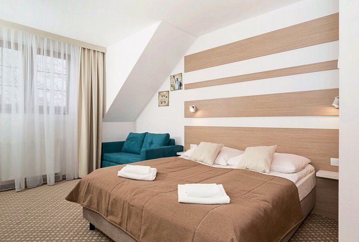 Villa Florek & Willa Arielka - Wohnbeispiel Doppelzimmer Willa Arielka (Zimmercodierungen DE1, DB1, DB2 & DB3)