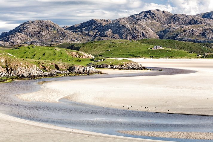 Inselwelt der Hebriden - Strand bei Uig, Isle of Lewis