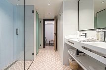 Neptuno & Spa - Badbeispiel Juniorsuite Balkon (Zimmercodierung JB1)