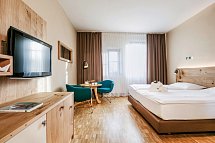 Rogner Bad Blumau - Wohnbeispiel Doppelzimmer Kunsthaus (Zimmercodierungen DB1 & EB1)