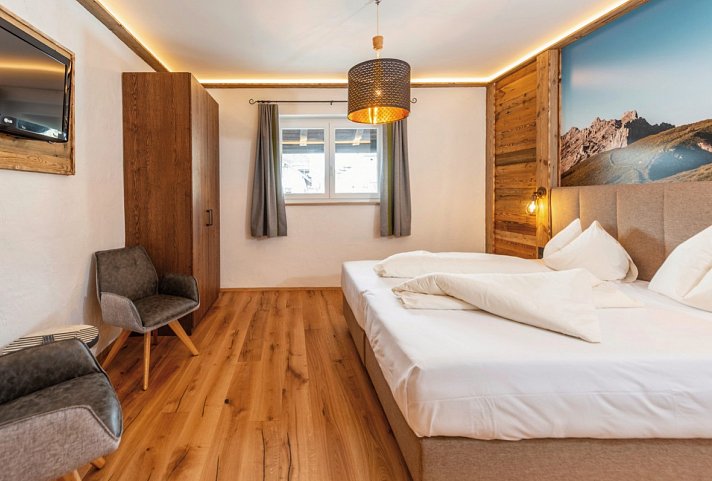 Aktivhotel Pehab - Wohnbeispiel Doppelzimmer Romantik (Zimmercodierungen DB1 & EC1)