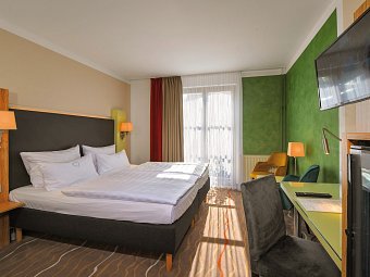 Landhotel Schnuck - Wohnbeispiel Doppelzimmer Classic Plus (Zimmercodierung DB1)