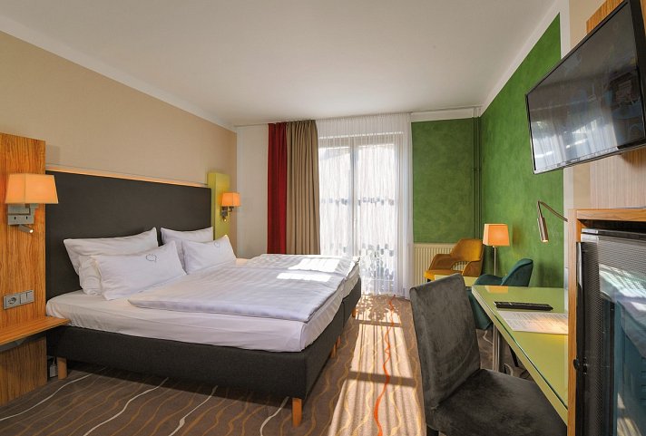 Landhotel Schnuck - Wohnbeispiel Doppelzimmer Classic Plus (Zimmercodierung DB1)