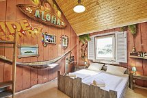 Heide Park Holiday Camp - Wohnbeispiel 2er Blockhütte (Zimmercodierungen XB1 & XB2)