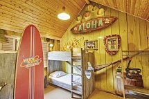Heide Park Holiday Camp - Wohnbeispiel 4er Blockhütte (Zimmercodierungen XB5 & XB6)