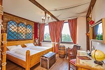 Heide Park Abenteuerhotel - Wohnbeispiel Piratenzimmer (Zimmercodierungen XB1 & XB2)