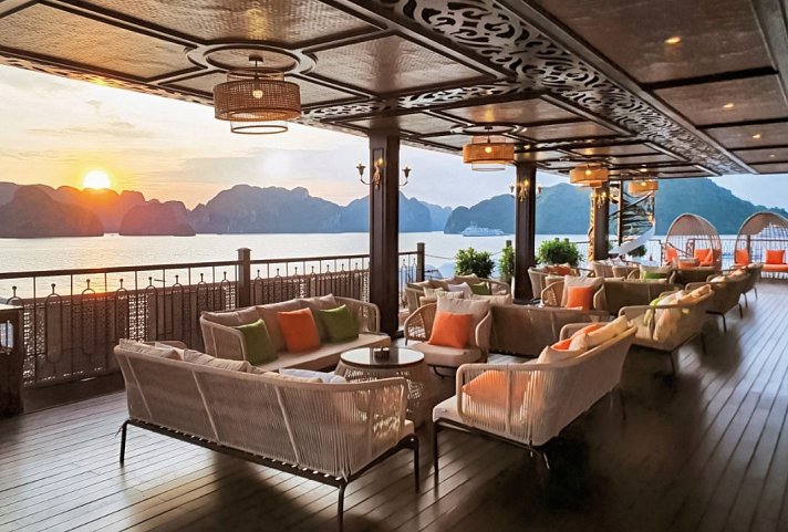 Halong Bucht mit Stil (2 Nächte) - Indochine Premium Cruise