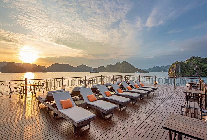 Halong Bucht mit Stil (2 Nächte) - Indochine Premium Cruise