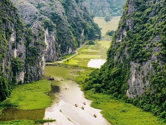 Im Herzen der Natur - Trockene Halong Bucht