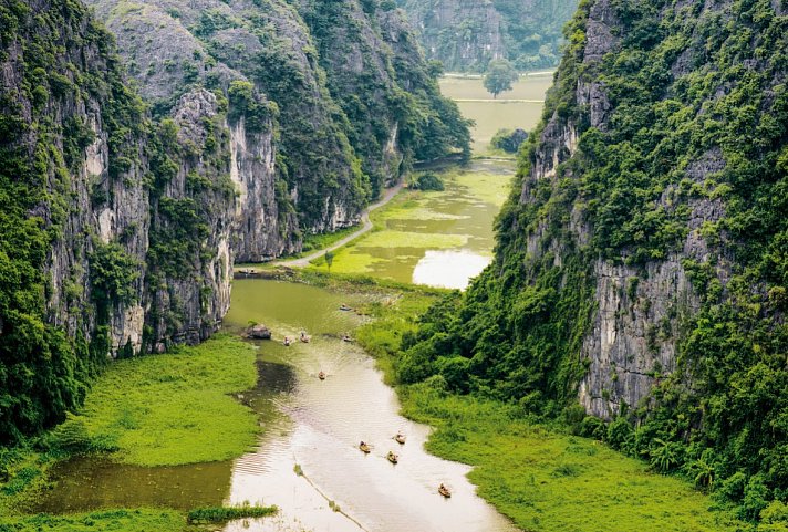 Im Herzen der Natur - Trockene Halong Bucht