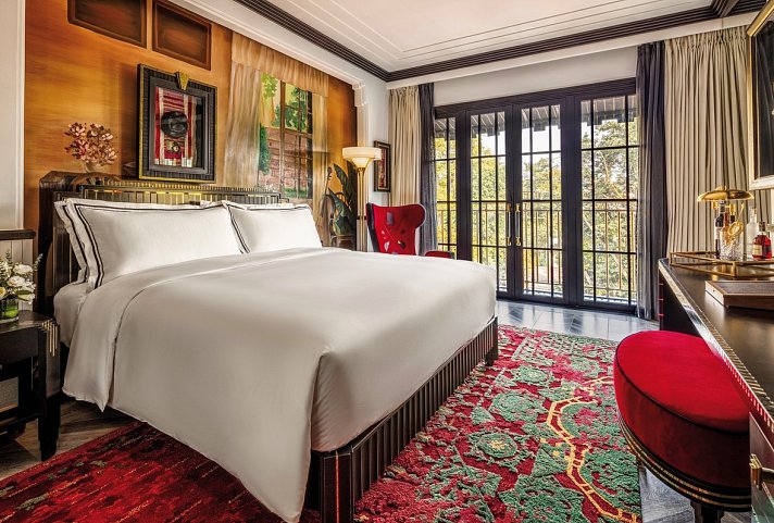 Capella Hanoi - Wohnbeispiel Premier Room (Zimmercodierung UM1)