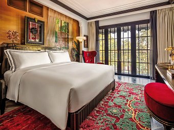 Capella Hanoi - Wohnbeispiel Premier Room (Zimmercodierung UM1)