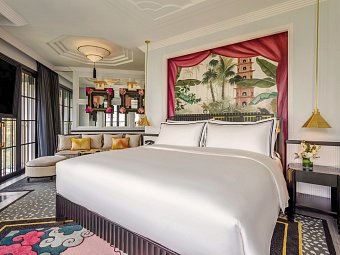 Capella Hanoi - Wohnbeispiel Capella Suite (Zimmercodierung WD3)