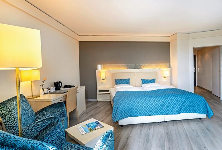 ambassador hotel & spa - Wohnbeispiel Doppelzimmer Landblick (Zimmercodierung DB1)