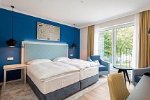 Hotel Zur alten Post - Wohnbeispiel Doppelzimmer Wohnzimmer (Zimmercodierung DB1)