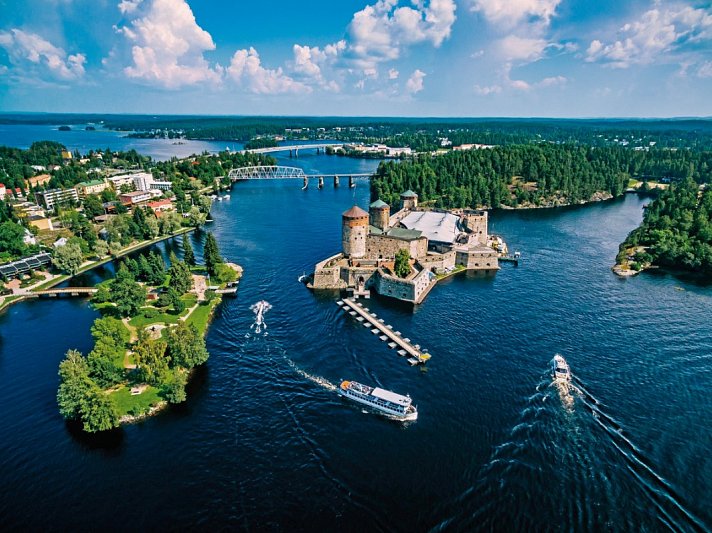 Finnlands Sommer am See