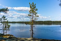 Finnlands Sommer am See - Saimaa See, Linnansarri Nationalpark