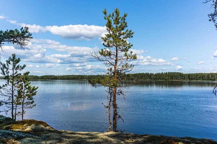 Finnlands Sommer am See