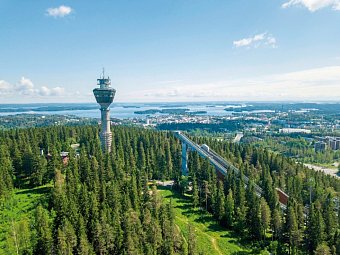 Reizvolles Finnland - Kuopio, Puijo Hill