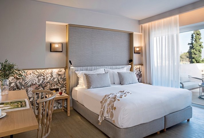 Mirabello Bay Luxury Resort - Wohnbeispiel Bungalow Juniorsuite Privat Pool (Zimmercodierung BBR)