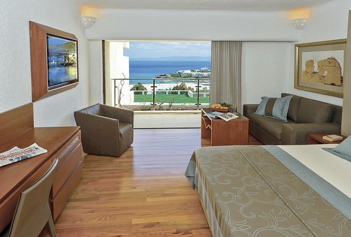 Porto Elounda Golf & Spa Resort - Wohnbeispiel Doppelzimmer Meerblick