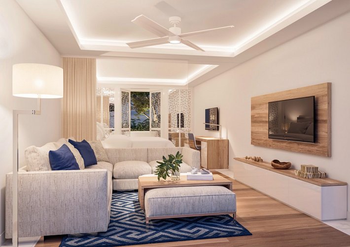 Minos Imperial Luxury Beach Resort and Spa Milatos - Wohnbeispiel Signature-Island-Suite