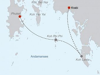 Südliche Inselwelten (ab Phuket/bis Krabi)