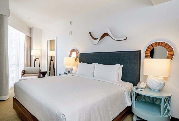 Hyatt Centric Waikiki Beach - Wohnbeispiel 1 King Bed (Zimmercodierung UG2)