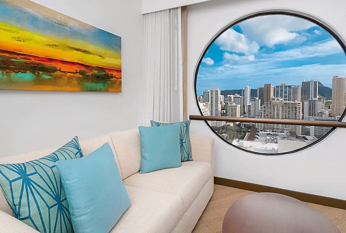 Hyatt Centric Waikiki Beach - Wohnbeispiel City View 2 Queen