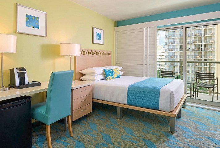 Waikiki Circle Hotel by Castle - Wohnbeispiel ADA-Room