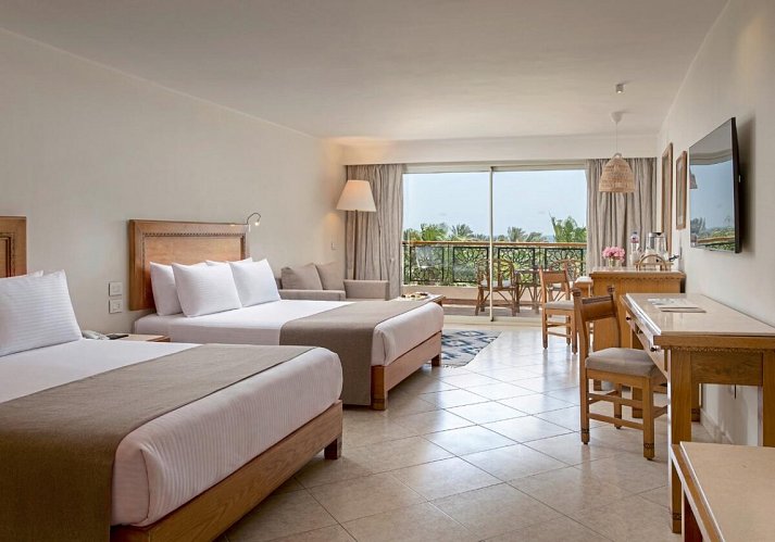 Fort Arabesque - The West Bay - Wohnbeispiel Doppelzimmer Premium Meerblick (Zimmercodierungen DMM & DSM)