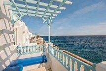 Arabella Azur Resort - Beispiel Balkon Doppelzimmer Standard Meerblick (Zimmercodierungen DGM & DCM)