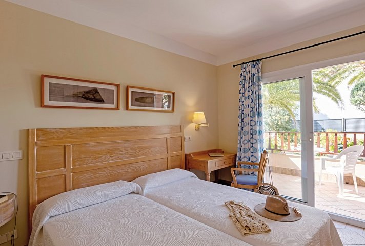 Voramar - Wohnbeispiel Doppelzimmer (Zimmercodierung DB1)