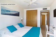 Nereida - Wohnbeispiel Appartement 1 Schlafzimmer (Zimmercodierung AB1)