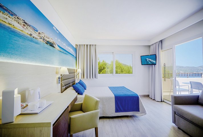 Invisa Cala Blanca - Wohnbeispiel Doppelzimmer Superior (Zimmercodierung DS1)