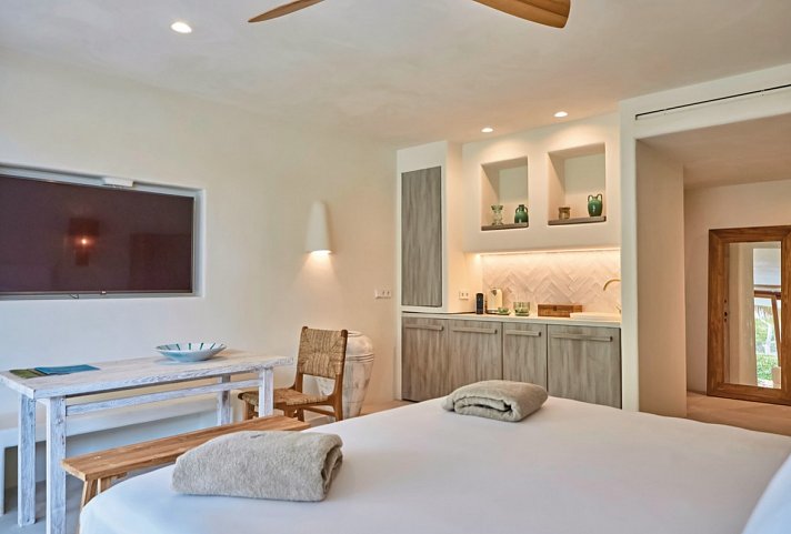 Mar Suites Formentera by Universal Beach Hotels - Wohnbeispiel Studio mit privatem Pool (Zimmercodierung SBG)