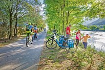 Etsch-Radweg Nauders - Gardasee - Radweg nahe Rovereto