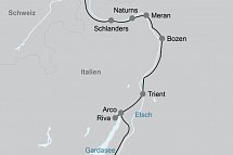 Etsch-Radweg Nauders-Verona
