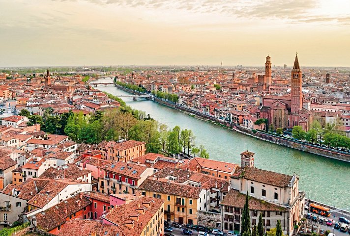 Etsch-Radweg Nauders-Verona - Verona