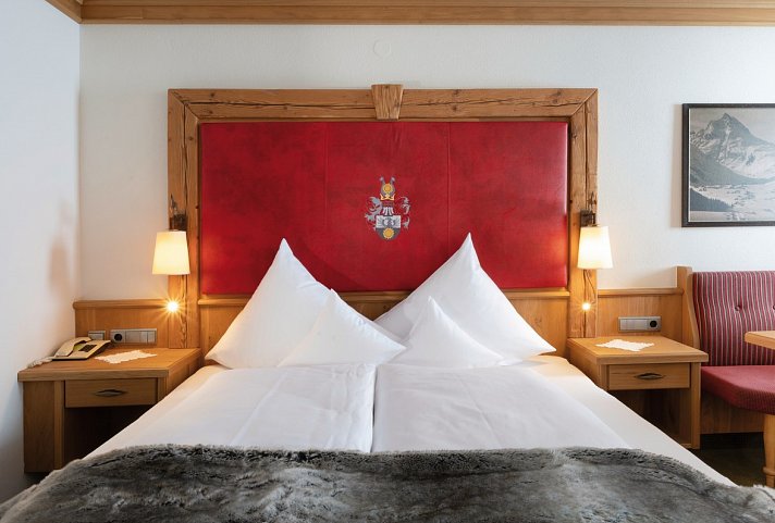 Panorama Hotel Almhof - Wohnbeispiel Doppelzimmer Balkon (Zimmercodierung DB1)