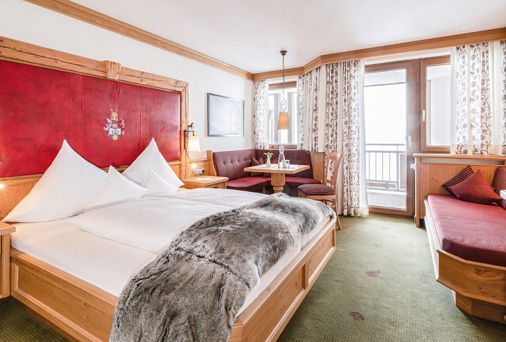 Panorama Hotel Almhof - Wohnbeispiel Doppelzimmer Balkon (Zimmercodierung DB1)
