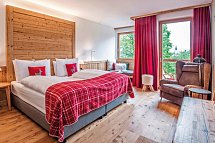 Kitzhof Mountain Design Resort - Wohnbeispiel Doppelzimmer Lebenberg (Zimmercodierung DS1)