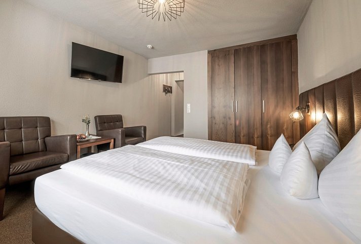 Alpin Resort Stubaier Hof - Wohnbeispiel Doppelzimmer Arnika (Zimmercodierungen DB2 & EB2)