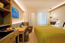 Alpenresort Schwarz - Wohnbeispiel Einzelzimmer Feldern (Zimmercodierungen EB1 & EB3)